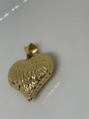 Heart charm Gold 14k
