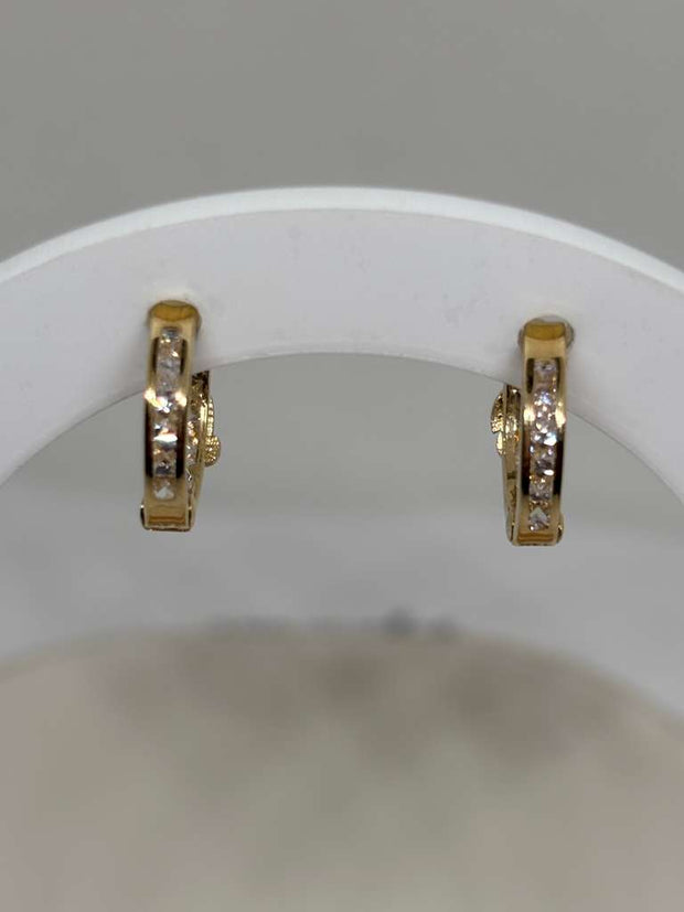 Cherry Mini Hoop Earrings – Cute Red Cherry Dangle Hoops