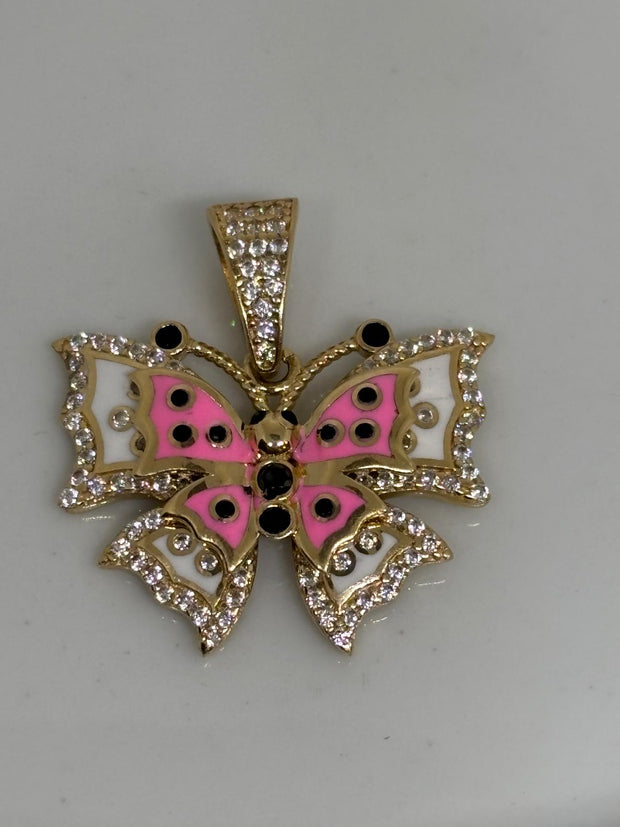 Butterfly charm Gold 14K