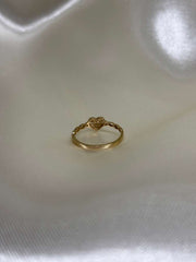 Heart Chain Ring
