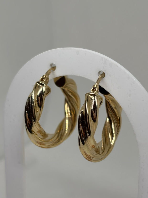 Chunky Hoop Earrings