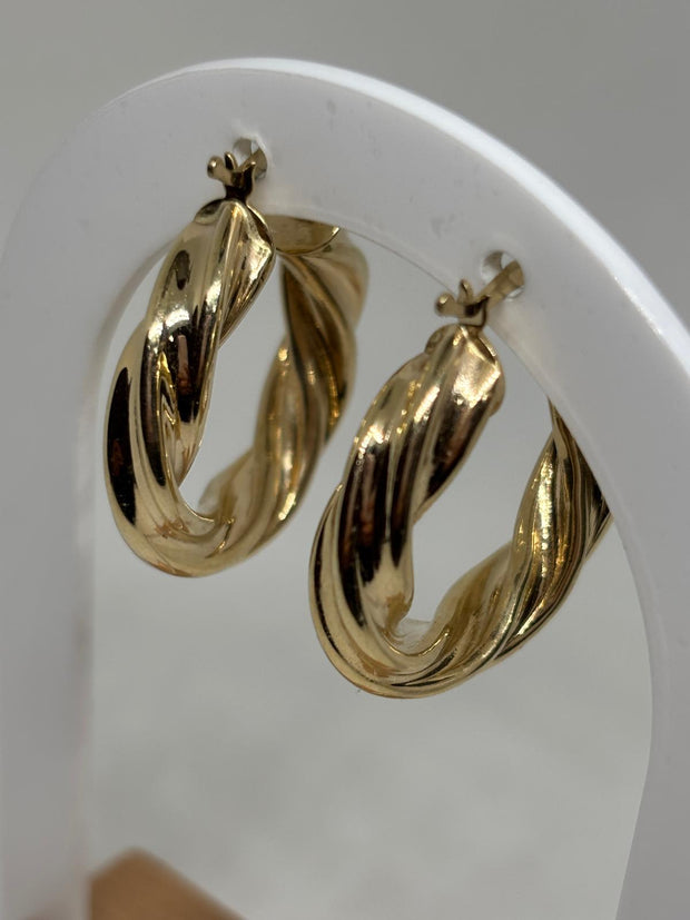 Chunky Hoop Earrings