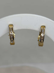 Ladybug Mini Hoop Earrings