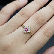 Diamond Shaped Ring