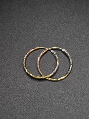 Tri-color Hoops (24.5 mm)