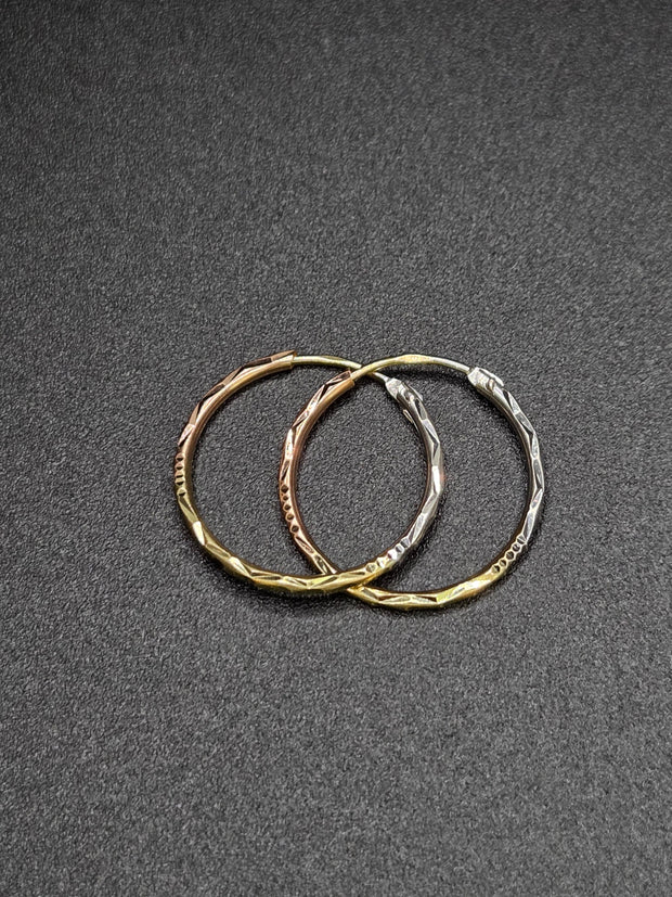 Tri-color Hoops (24.5 mm)
