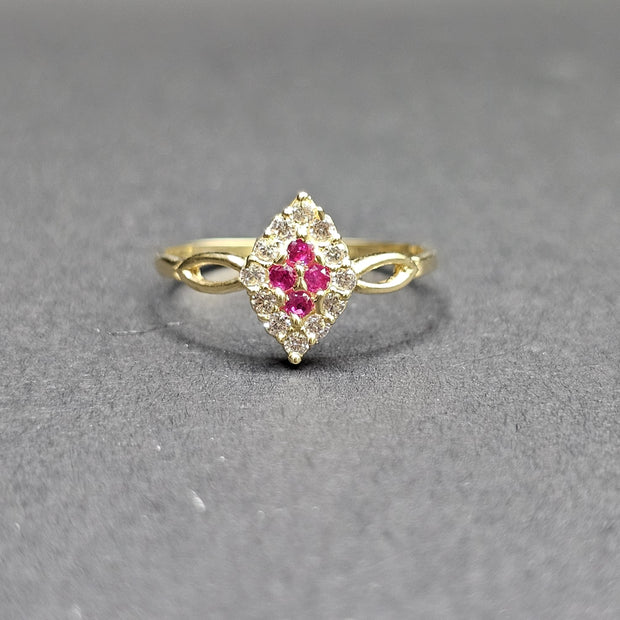 Diamond Shaped Ring