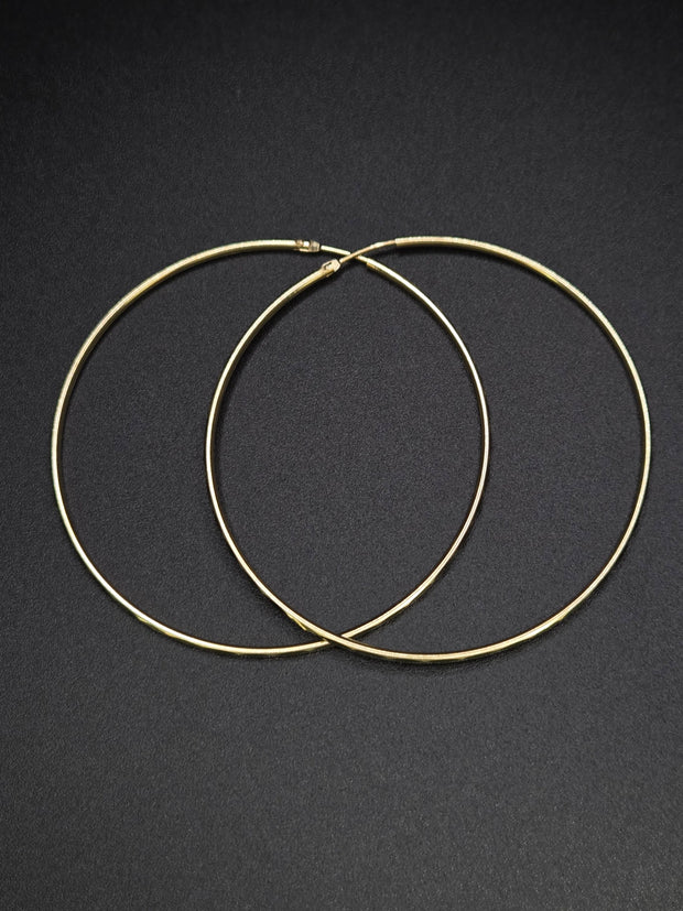 Diamond Cut Hoops (69.2 mm)